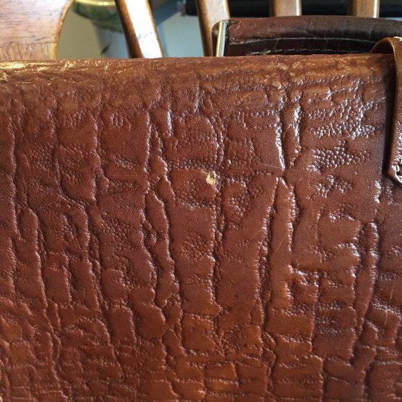 VINTAGE SWEDISH LEATHER BRIEFCASE - Picture 4 of 15
